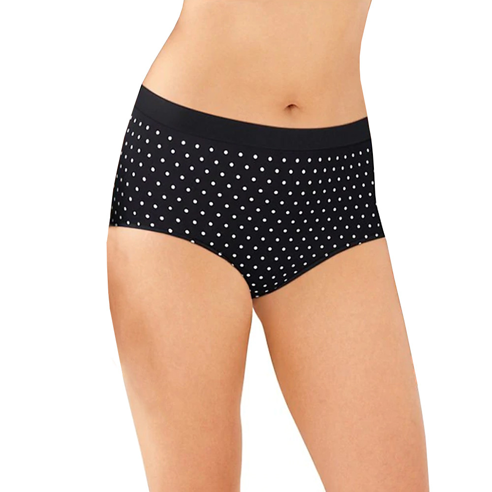 3 Pack  #356 FEM Women's Underwear Seamless Briefs High-Cut Panties 